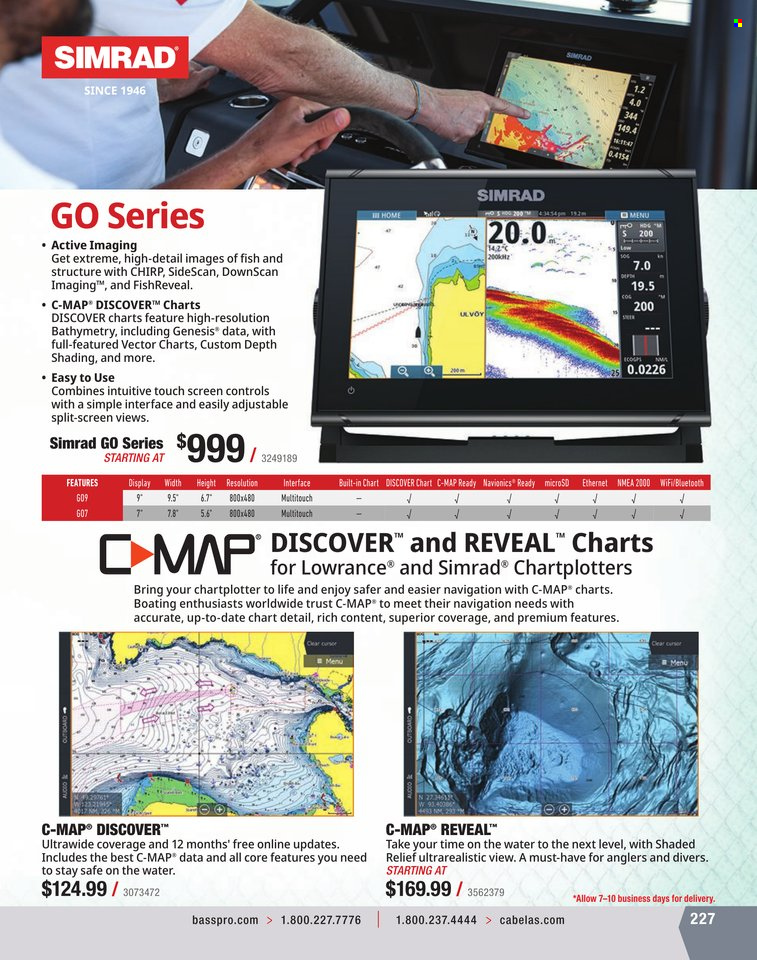 Bass Pro Shops + Cabela's World Wide Sportsman Saltwater Specialist Catalog 2023 - Page 165