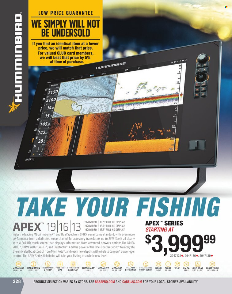 Bass Pro Shops + Cabela's World Wide Sportsman Saltwater Specialist Catalog 2023 - Page 166
