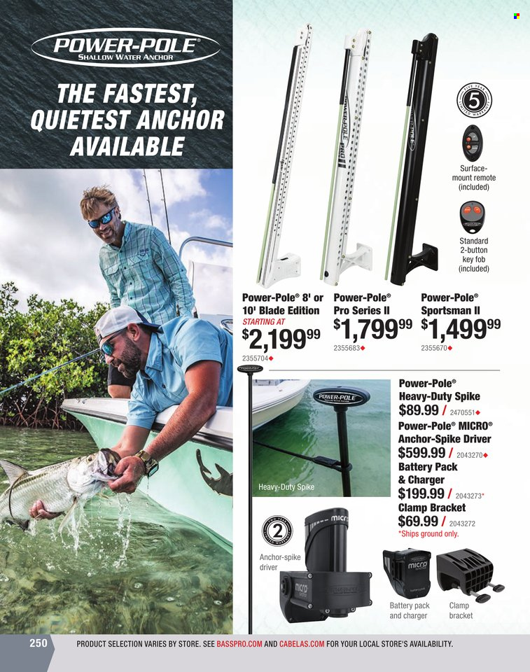 Bass Pro Shops + Cabela's World Wide Sportsman Saltwater Specialist Catalog 2023 - Page 190