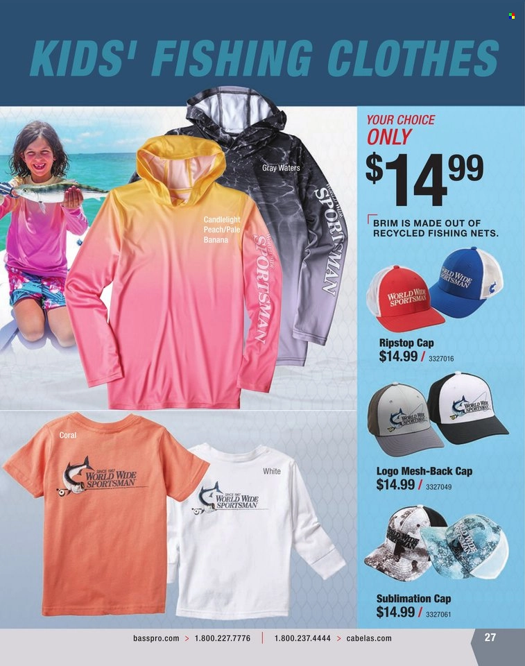 Bass Pro Shops + Cabela's World Wide Sportsman Saltwater Specialist Catalog 2023 - Page 207
