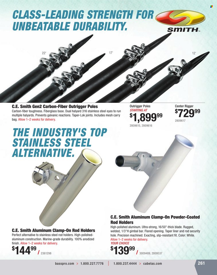 Bass Pro Shops + Cabela's World Wide Sportsman Saltwater Specialist Catalog 2023 - Page 202