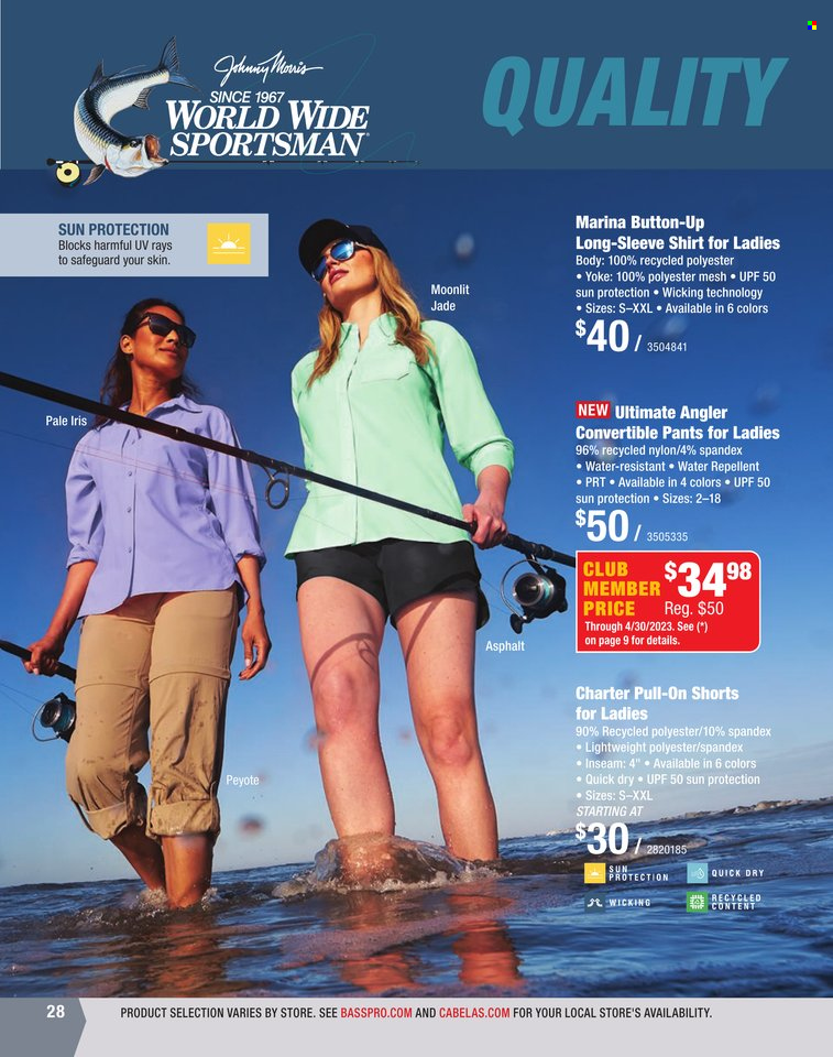 Bass Pro Shops + Cabela's World Wide Sportsman Saltwater Specialist Catalog 2023 - Page 218