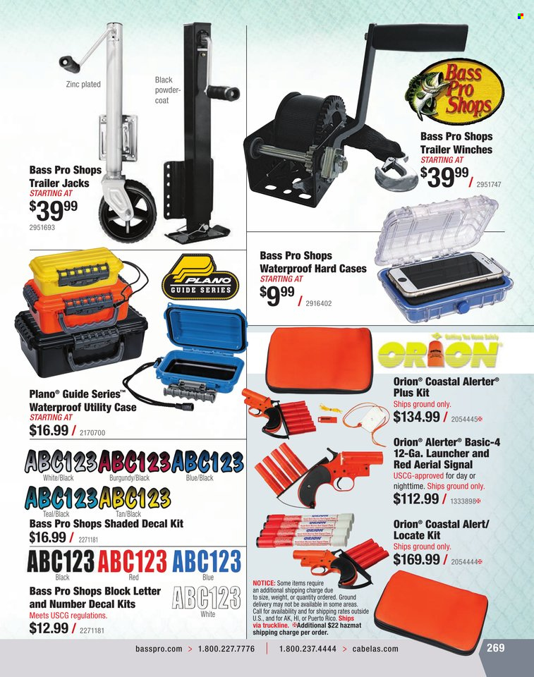 Bass Pro Shops + Cabela's World Wide Sportsman Saltwater Specialist Catalog 2023 - Page 211