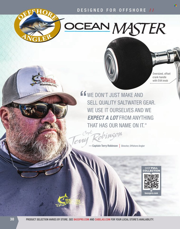 Bass Pro Shops + Cabela's World Wide Sportsman Saltwater Specialist Catalog 2023 - Page 223