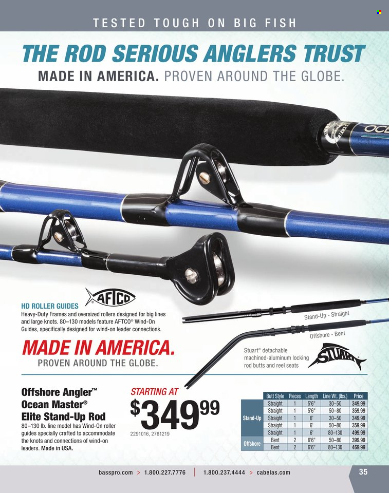Bass Pro Shops + Cabela's World Wide Sportsman Saltwater Specialist Catalog 2023 - Page 228