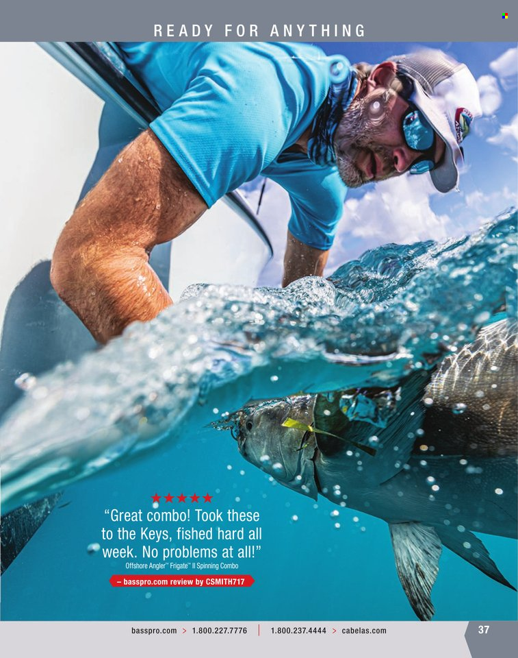 Bass Pro Shops + Cabela's World Wide Sportsman Saltwater Specialist Catalog 2023 - Page 230