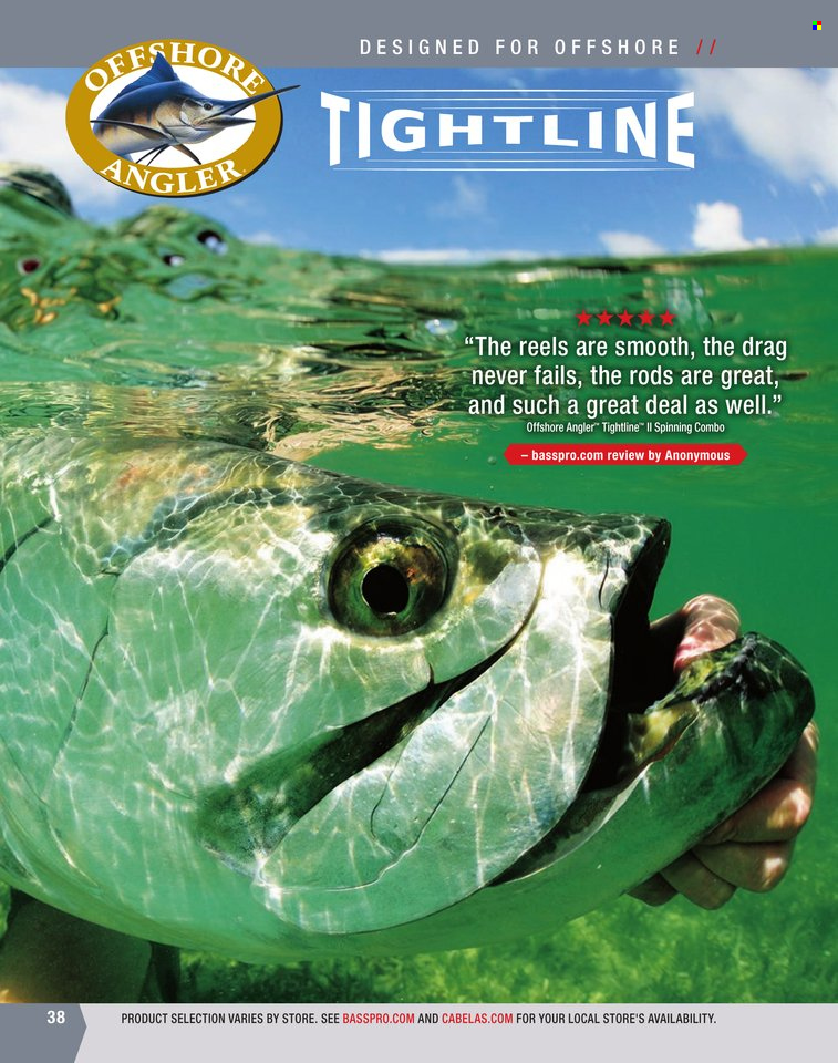 Bass Pro Shops + Cabela's World Wide Sportsman Saltwater Specialist Catalog 2023 - Page 231