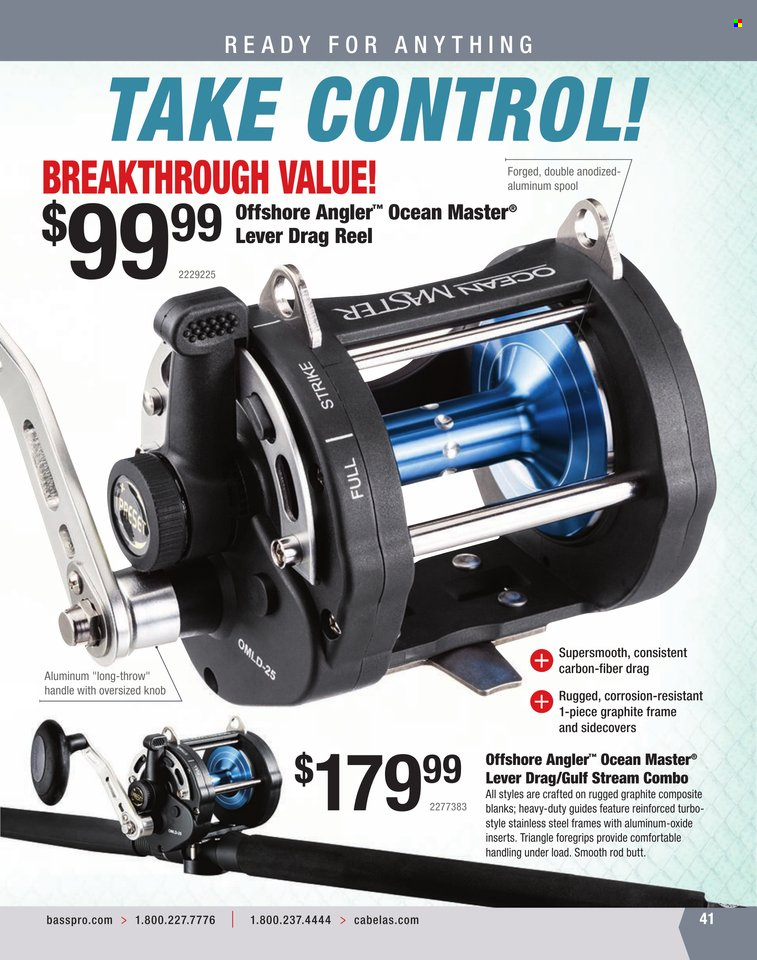 Bass Pro Shops + Cabela's World Wide Sportsman Saltwater Specialist Catalog 2023 - Page 234