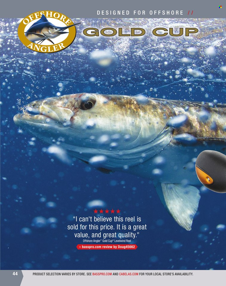 Bass Pro Shops + Cabela's World Wide Sportsman Saltwater Specialist Catalog 2023 - Page 237