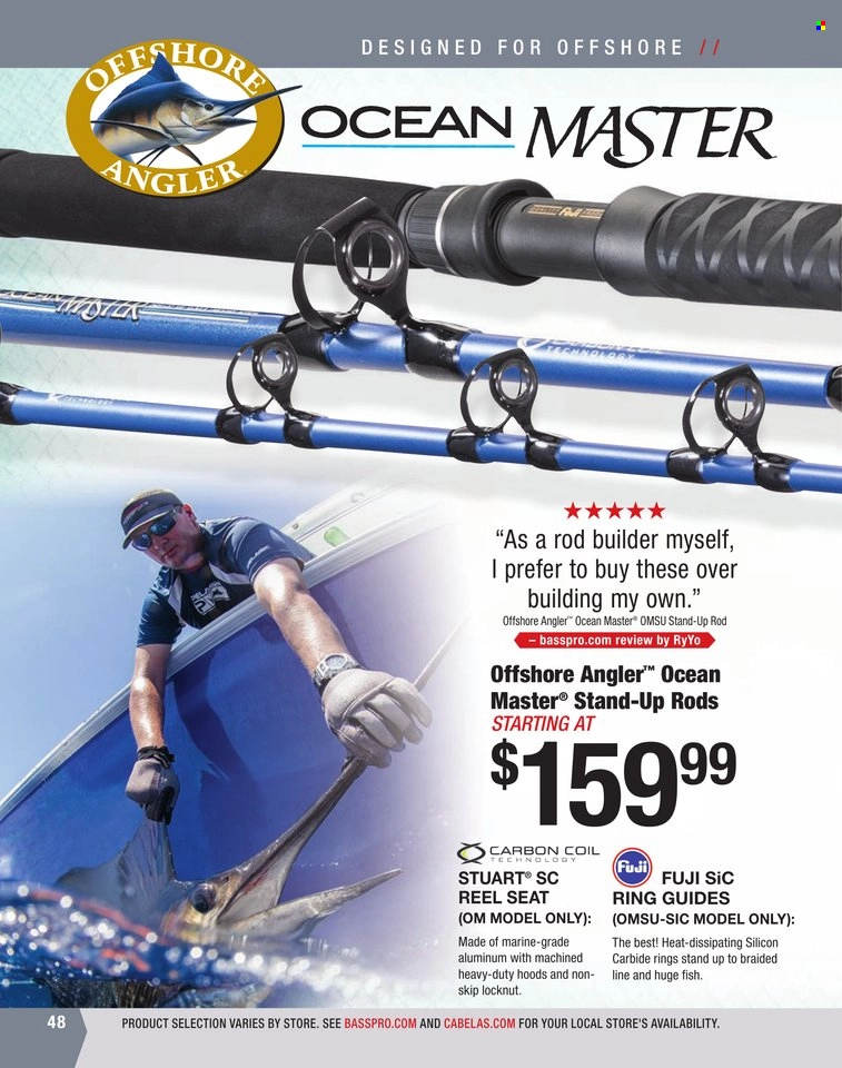Bass Pro Shops + Cabela's World Wide Sportsman Saltwater Specialist Catalog 2023 - Page 242