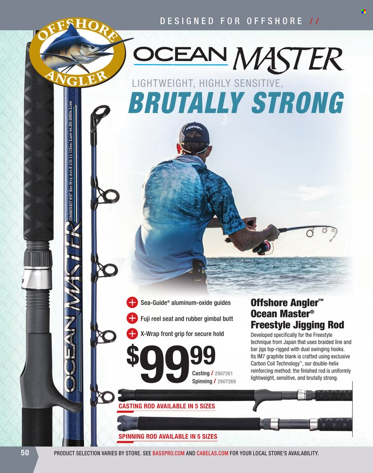 Bass Pro Shops + Cabela's World Wide Sportsman Saltwater Specialist Catalog 2023 - Page 246