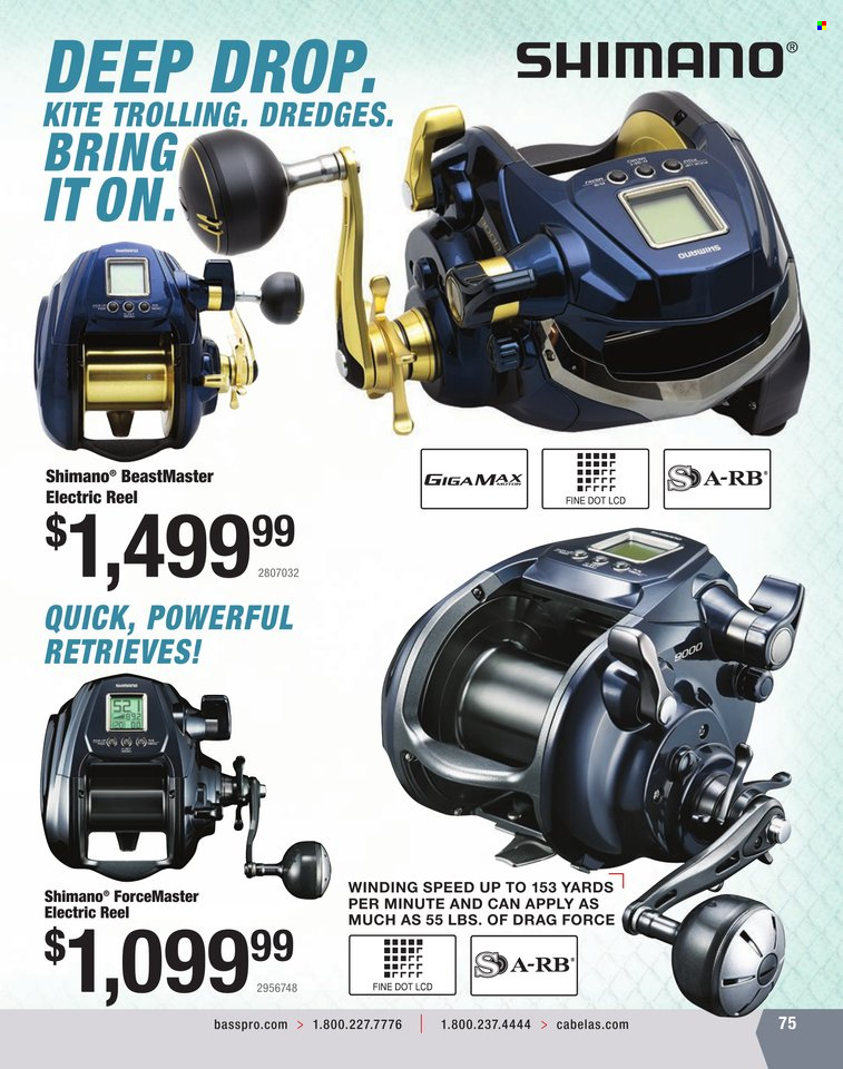 Bass Pro Shops + Cabela's World Wide Sportsman Saltwater Specialist Catalog 2023 - Page 282