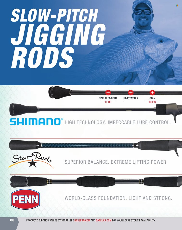 Bass Pro Shops + Cabela's World Wide Sportsman Saltwater Specialist Catalog 2023 - Page 287