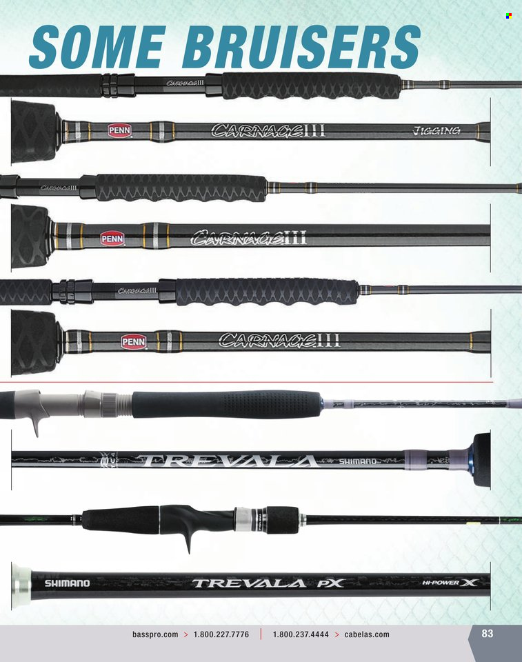 Bass Pro Shops + Cabela's World Wide Sportsman Saltwater Specialist Catalog 2023 - Page 290