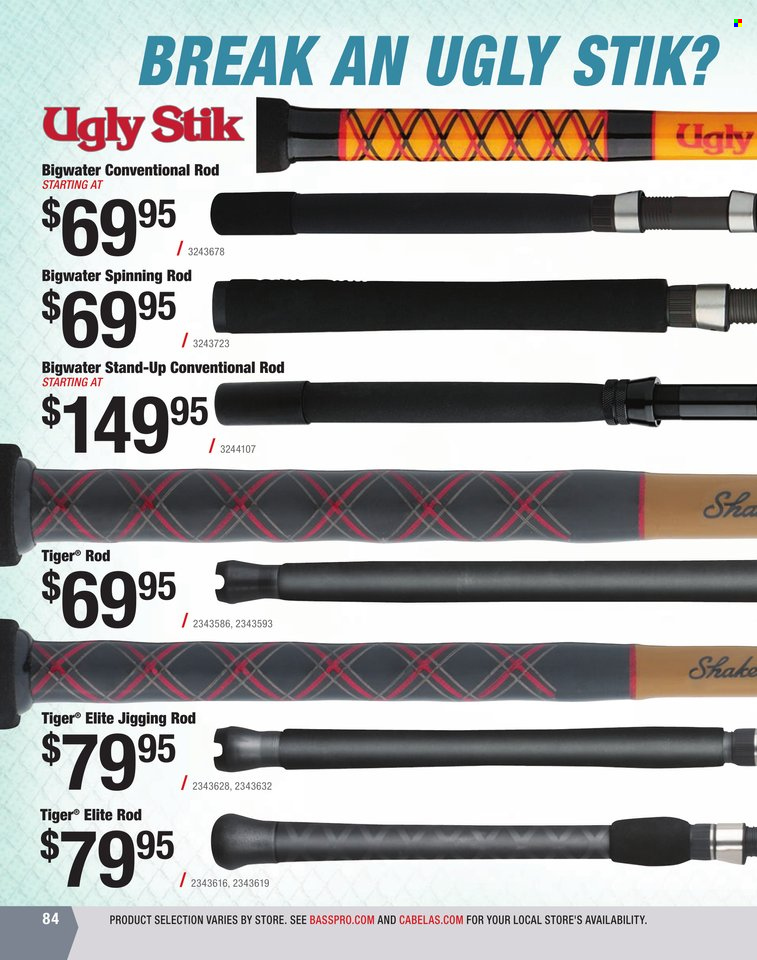 Bass Pro Shops + Cabela's World Wide Sportsman Saltwater Specialist Catalog 2023 - Page 291