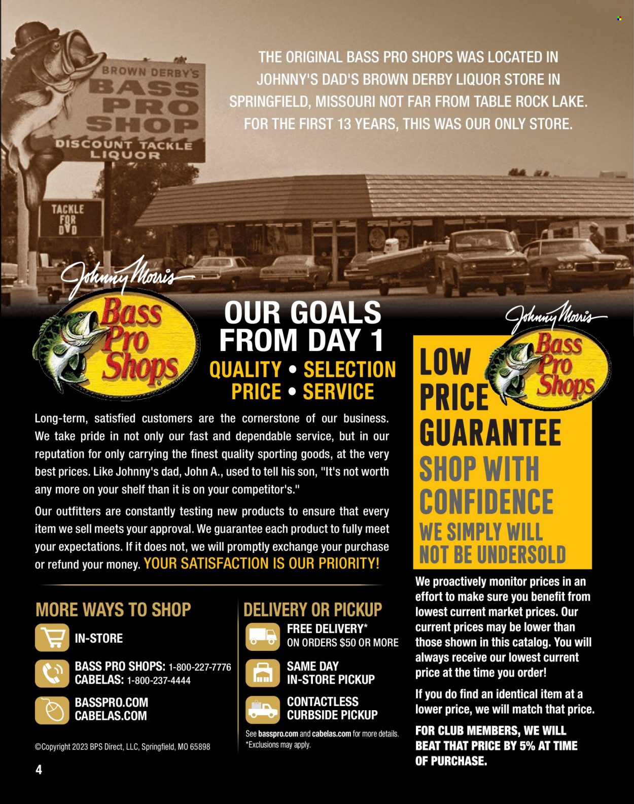 Bass Pro Shops + Cabela's Fishing Master Catalog 2023 - Page 4