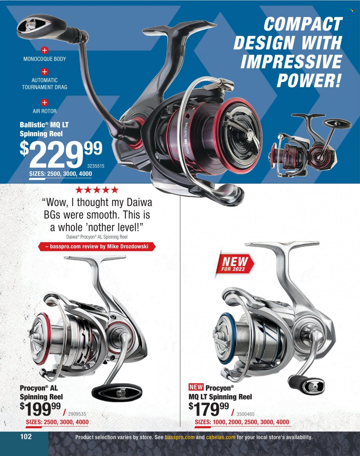 Bass Pro Shops + Cabela's Fishing Master Catalog 2023 - Page 12