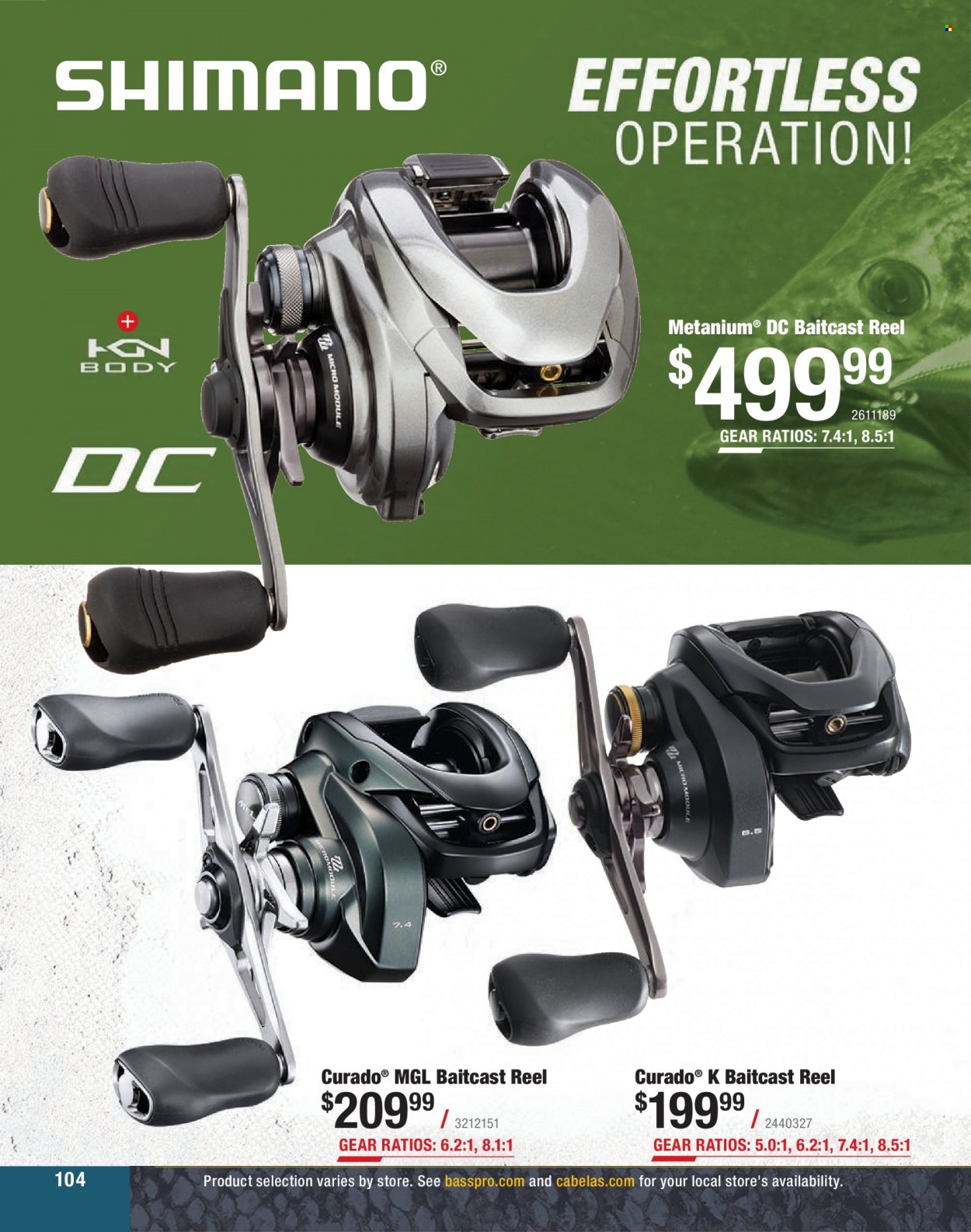 Bass Pro Shops + Cabela's Fishing Master Catalog 2023 - Page 14