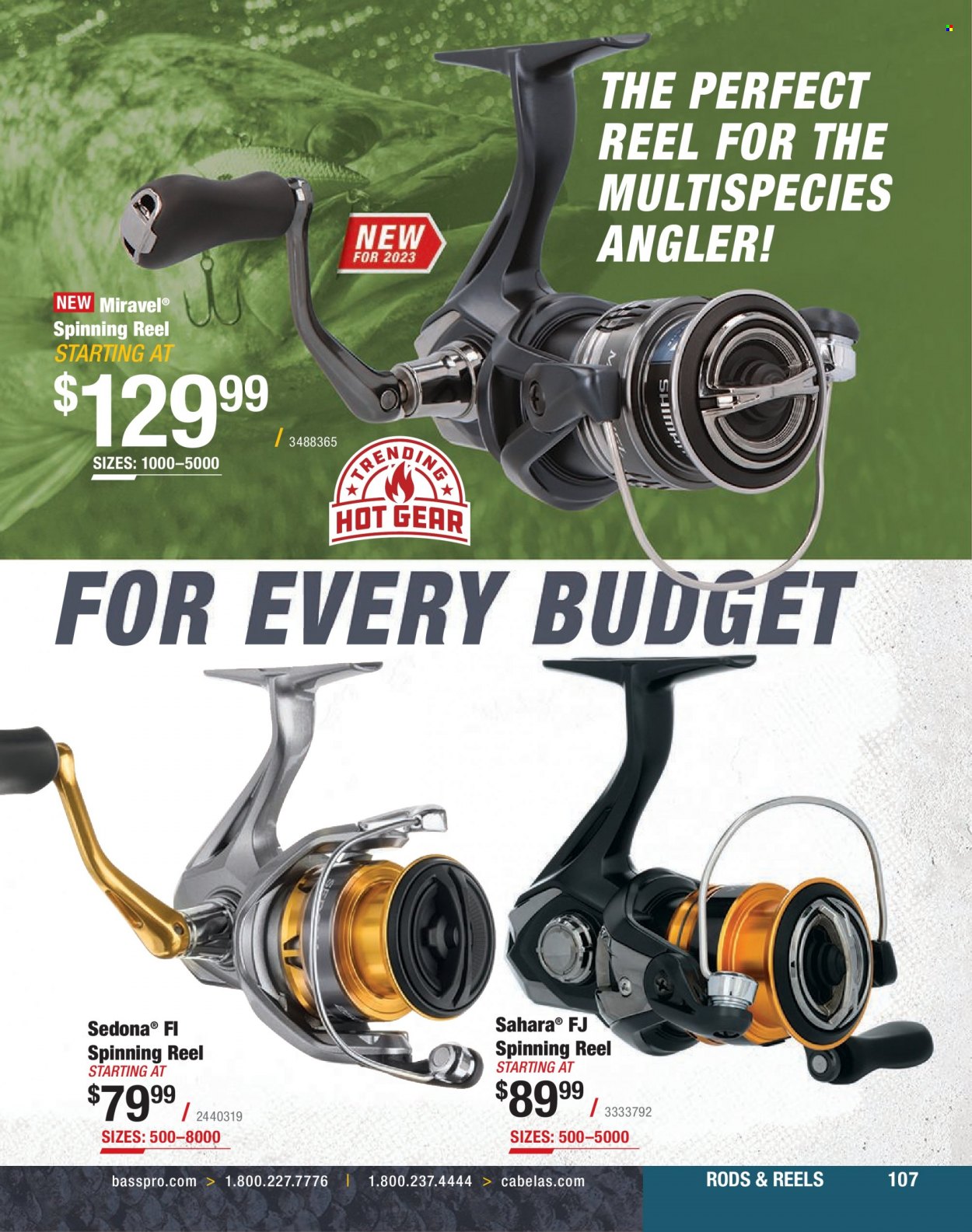 Bass Pro Shops + Cabela's Fishing Master Catalog 2023 - Page 17