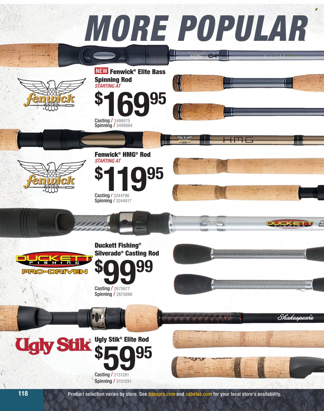 Bass Pro Shops + Cabela's Fishing Master Catalog 2023 - Page 29