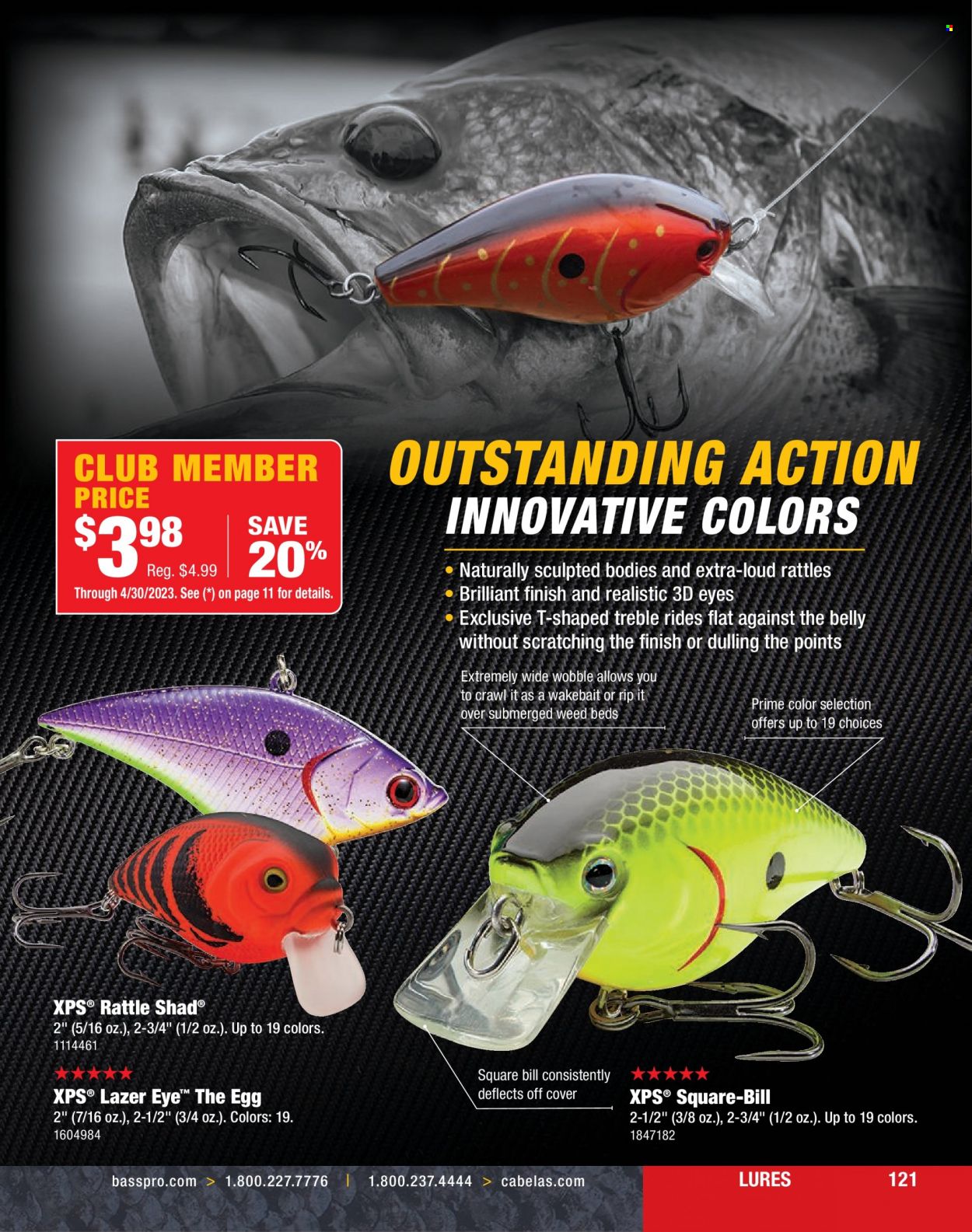 Bass Pro Shops + Cabela's Fishing Master Catalog 2023 - Page 33