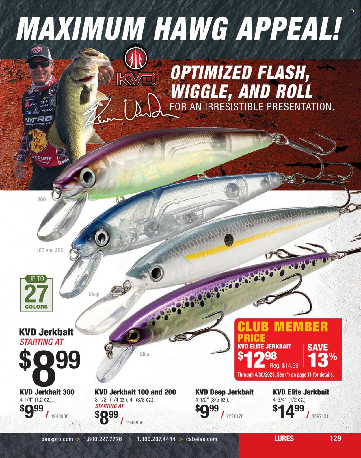 Bass Pro Shops + Cabela's Fishing Master Catalog 2023 - Page 41