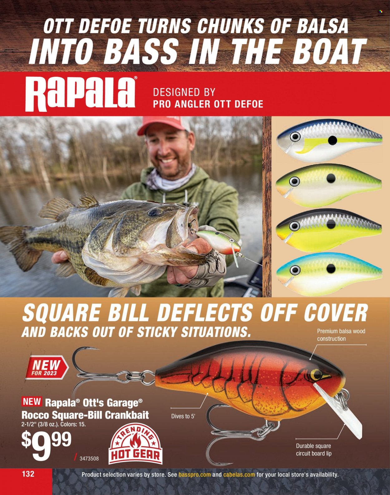 Bass Pro Shops + Cabela's Fishing Master Catalog 2023 - Page 45