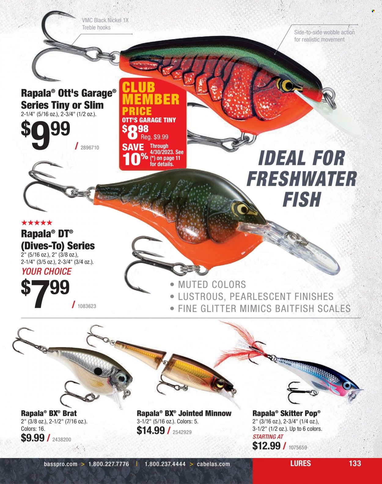 Bass Pro Shops + Cabela's Fishing Master Catalog 2023 - Page 46