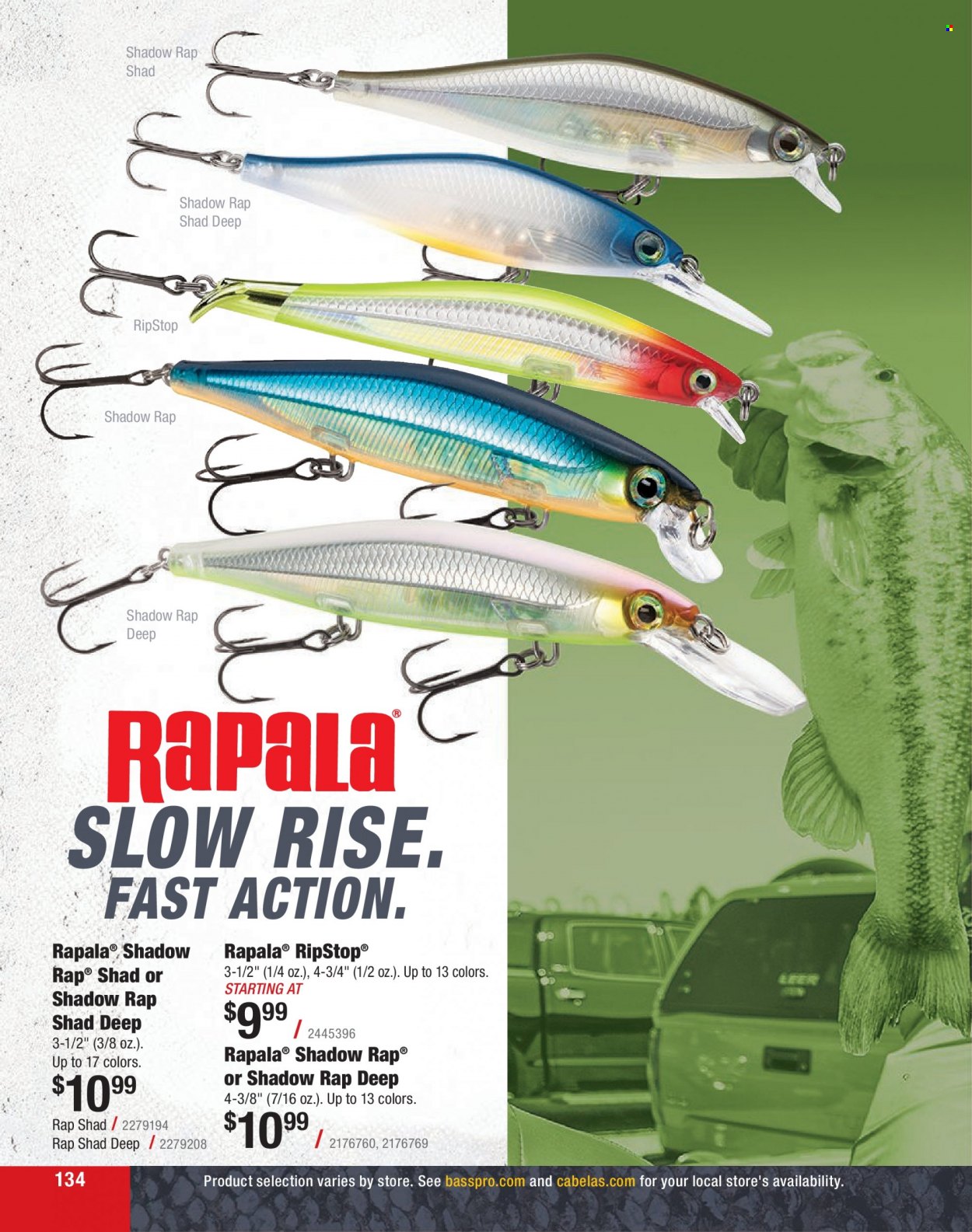 Bass Pro Shops + Cabela's Fishing Master Catalog 2023 - Page 47