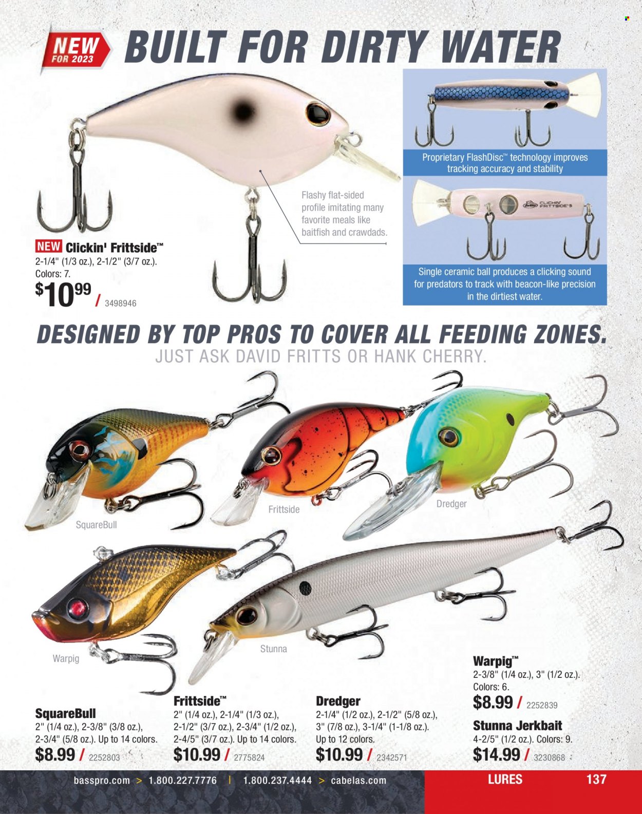 Bass Pro Shops + Cabela's Fishing Master Catalog 2023 - Page 50