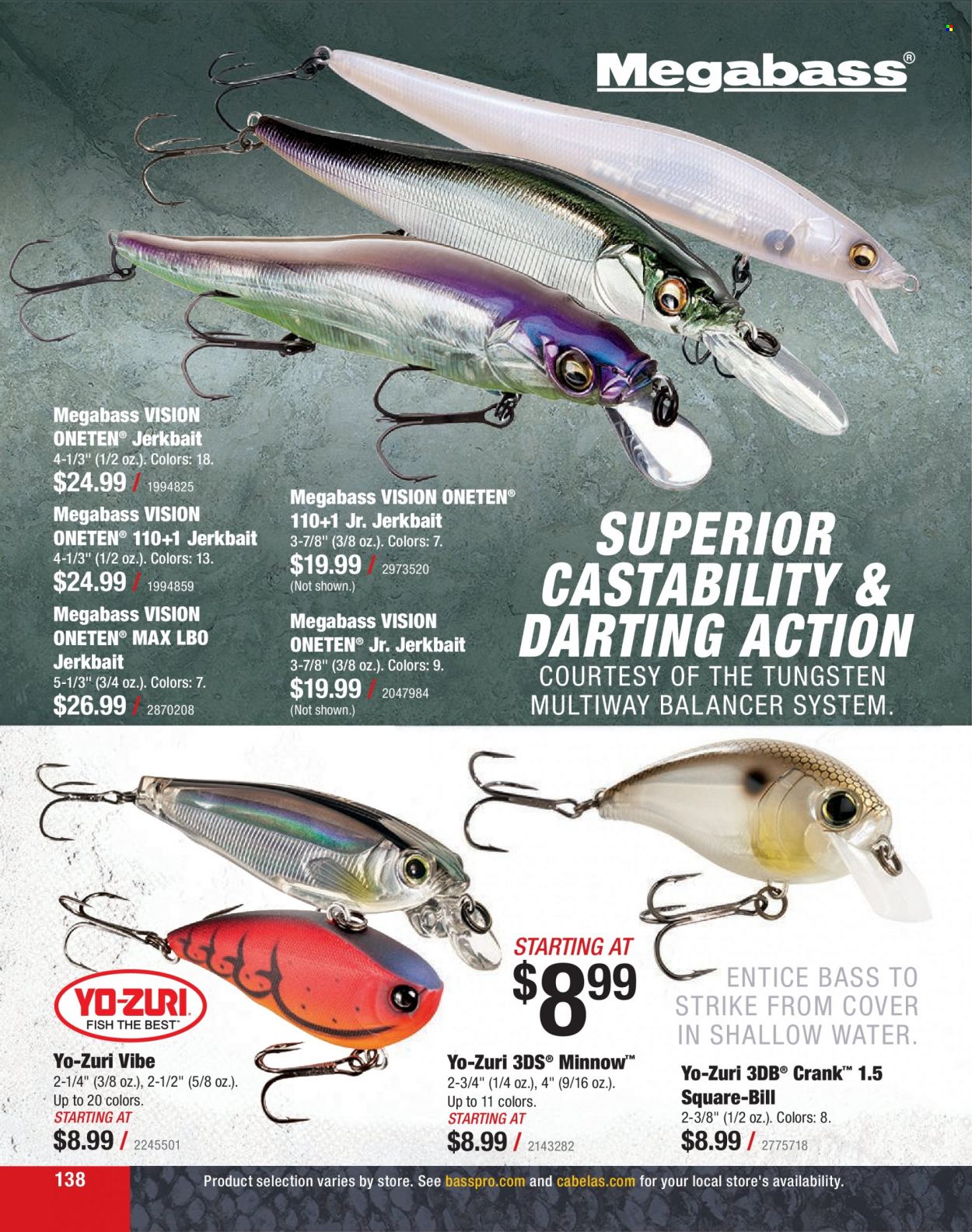 Bass Pro Shops + Cabela's Fishing Master Catalog 2023 - Page 51