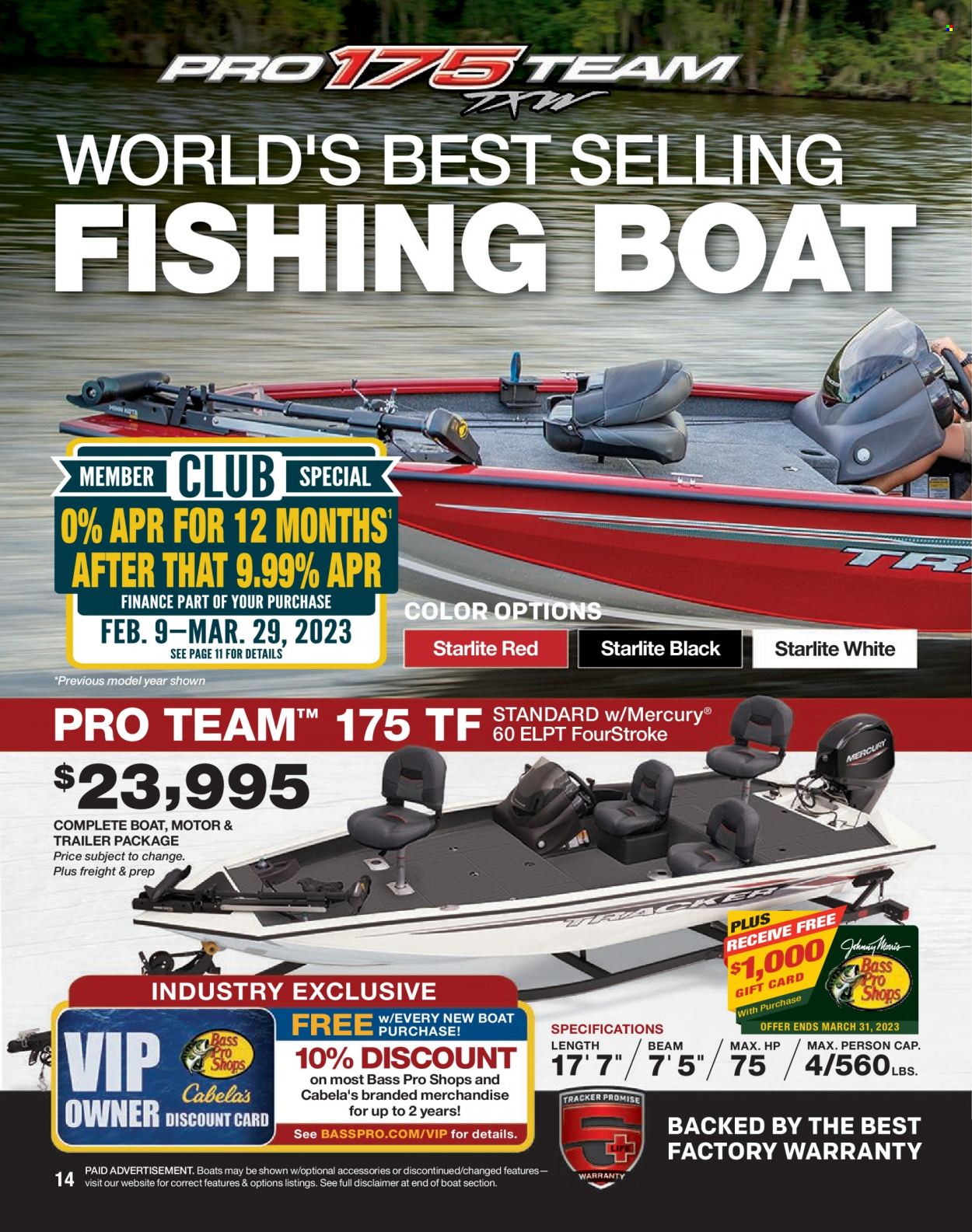 Bass Pro Shops + Cabela's Fishing Master Catalog 2023 - Page 64
