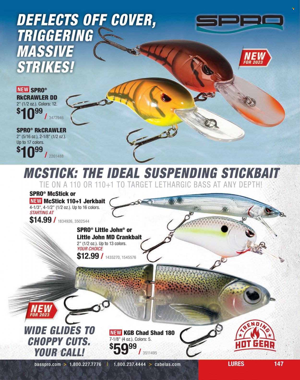 Bass Pro Shops + Cabela's Fishing Master Catalog 2023 - Page 61
