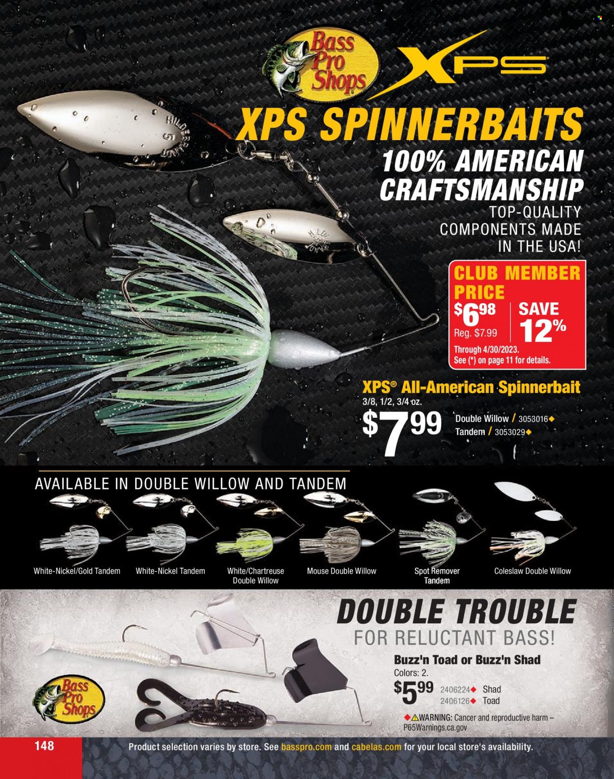 Bass Pro Shops + Cabela's Fishing Master Catalog 2023 - Page 62
