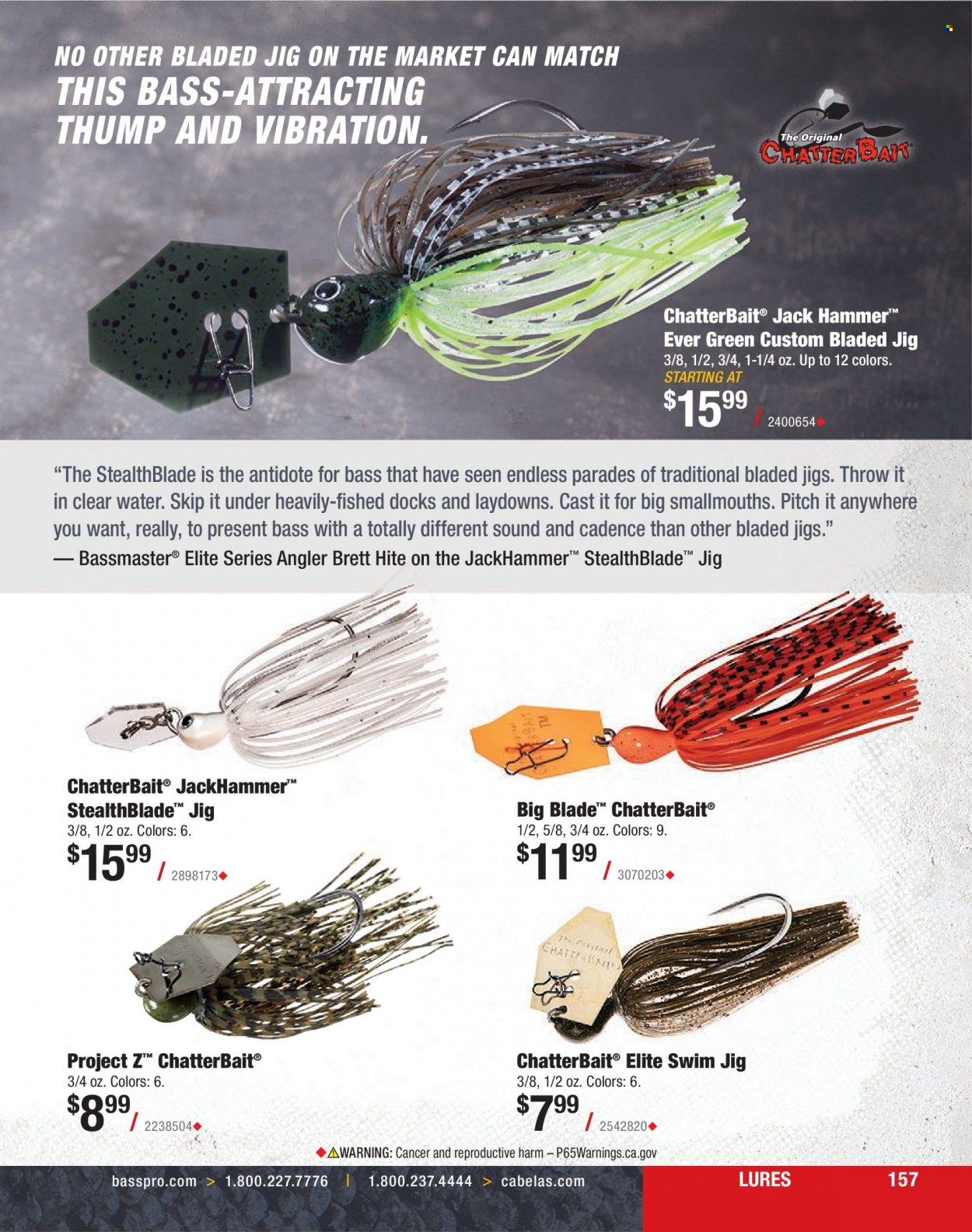 Bass Pro Shops + Cabela's Fishing Master Catalog 2023 - Page 72