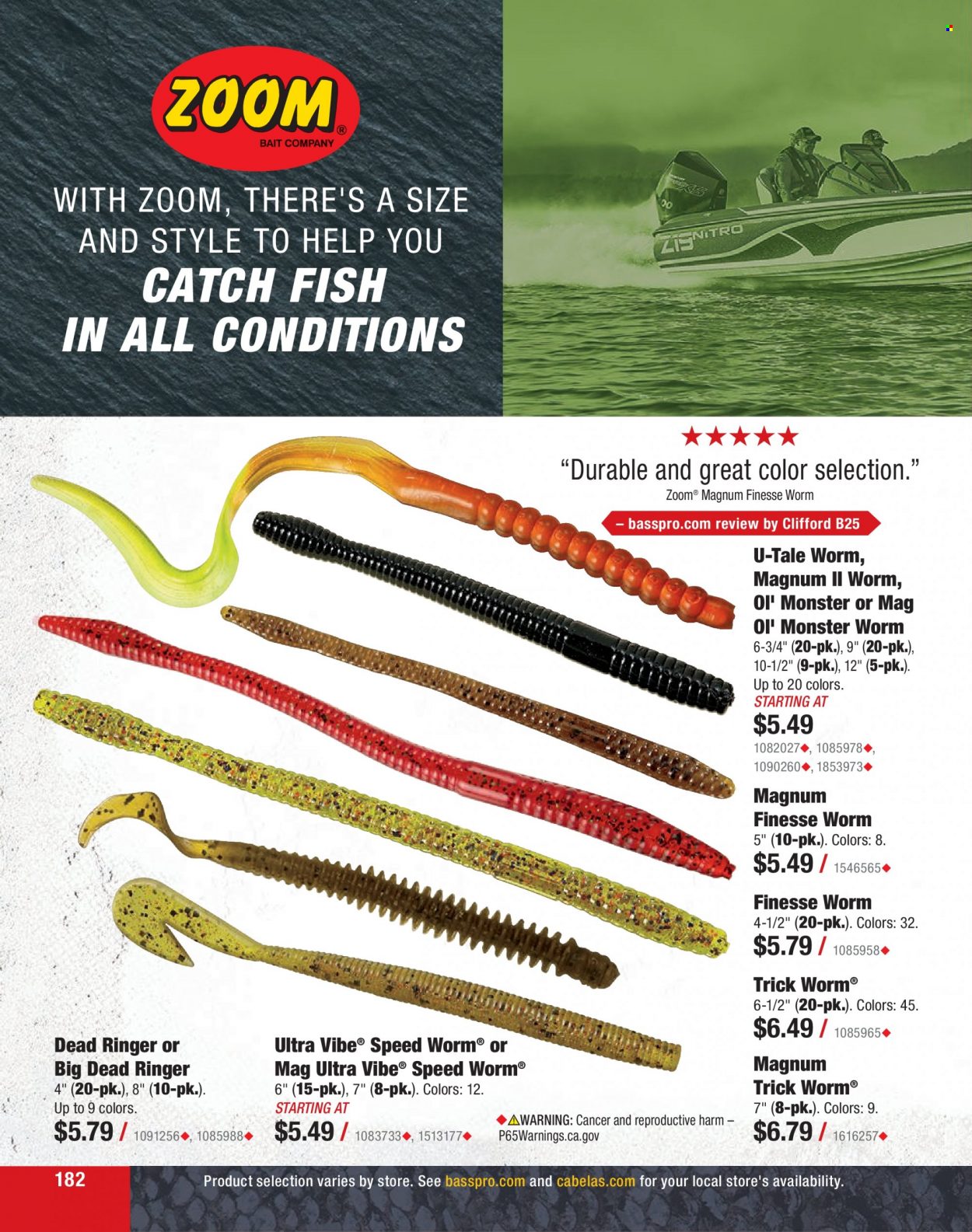 Bass Pro Shops + Cabela's Fishing Master Catalog 2023 - Page 100