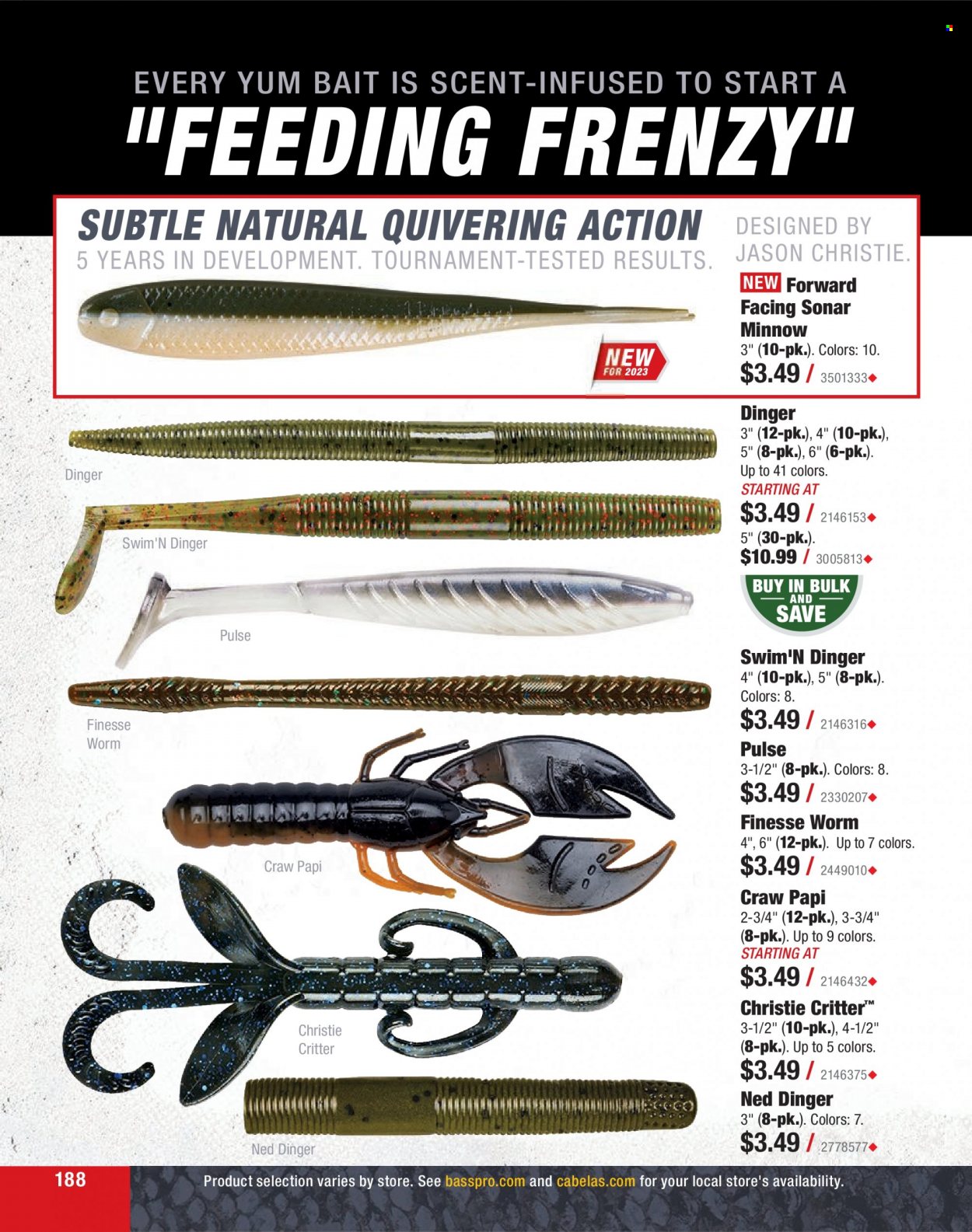 Bass Pro Shops + Cabela's Fishing Master Catalog 2023 - Page 106