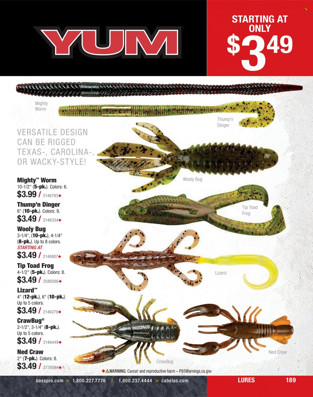 Bass Pro Shops + Cabela's Fishing Master Catalog 2023 - Page 107