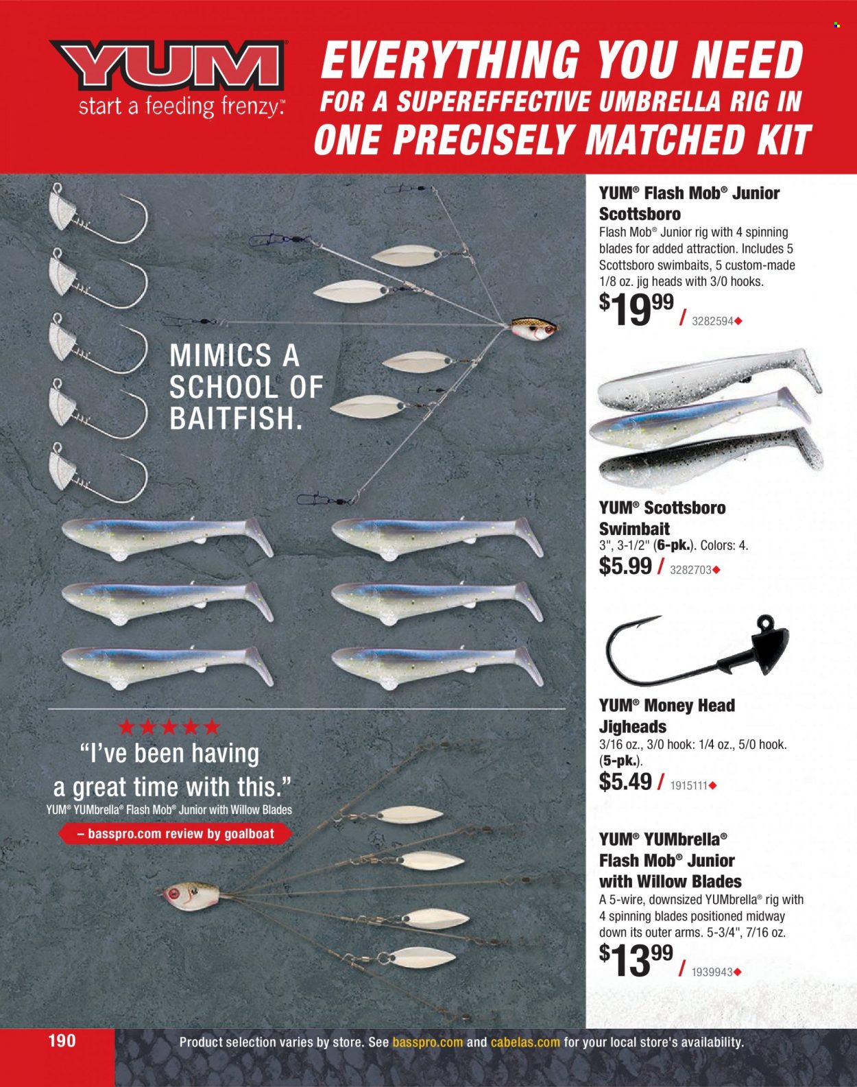Bass Pro Shops + Cabela's Fishing Master Catalog 2023 - Page 109