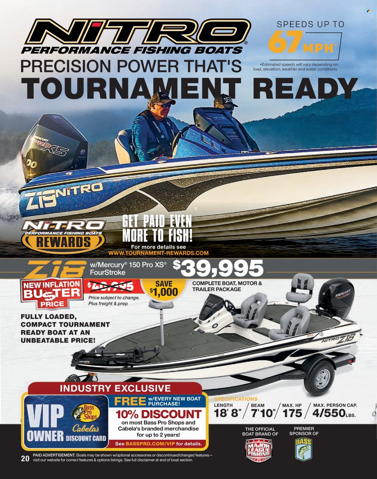 Bass Pro Shops + Cabela's Fishing Master Catalog 2023 - Page 130
