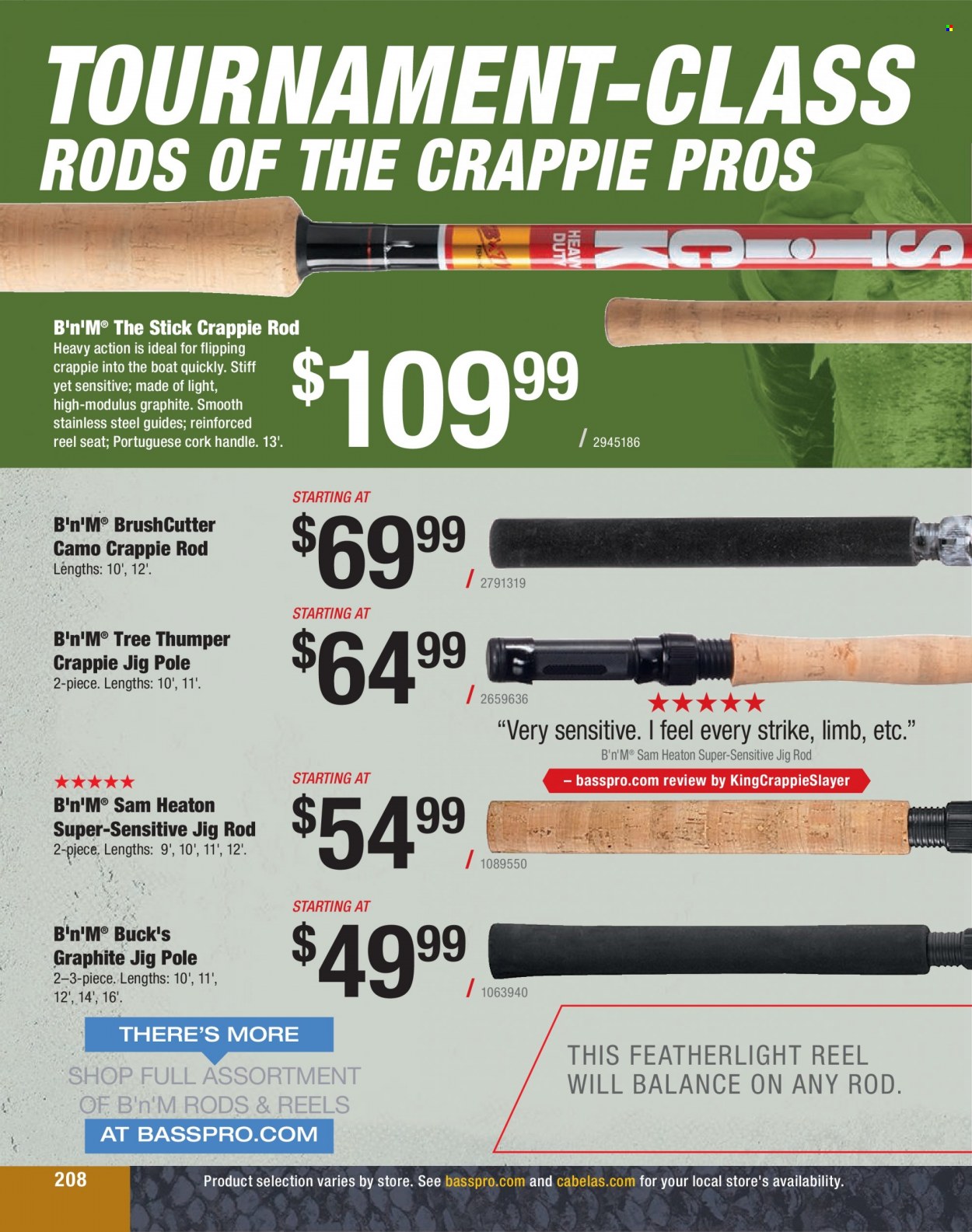 Bass Pro Shops + Cabela's Fishing Master Catalog 2023 - Page 128