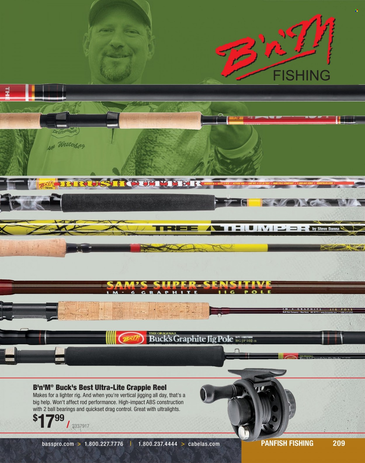 Bass Pro Shops + Cabela's Fishing Master Catalog 2023 - Page 129