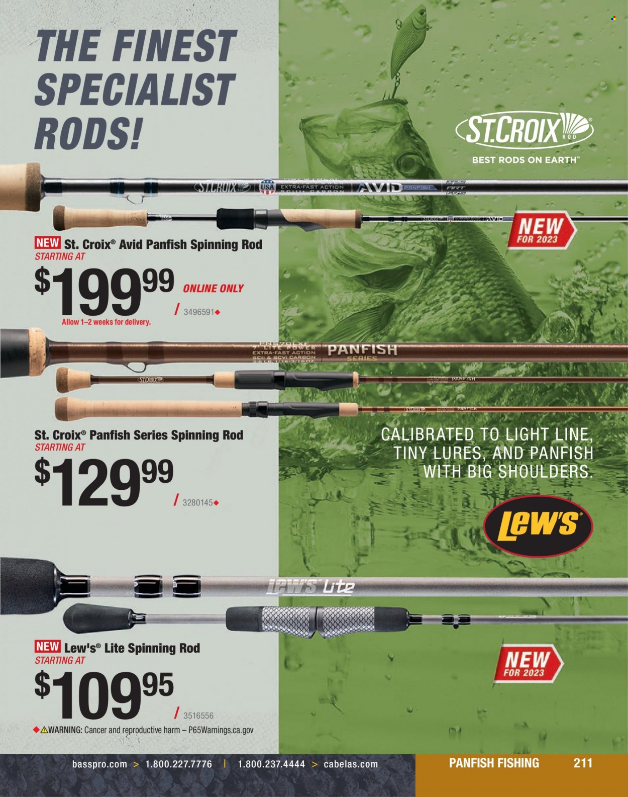 Bass Pro Shops + Cabela's Fishing Master Catalog 2023 - Page 132