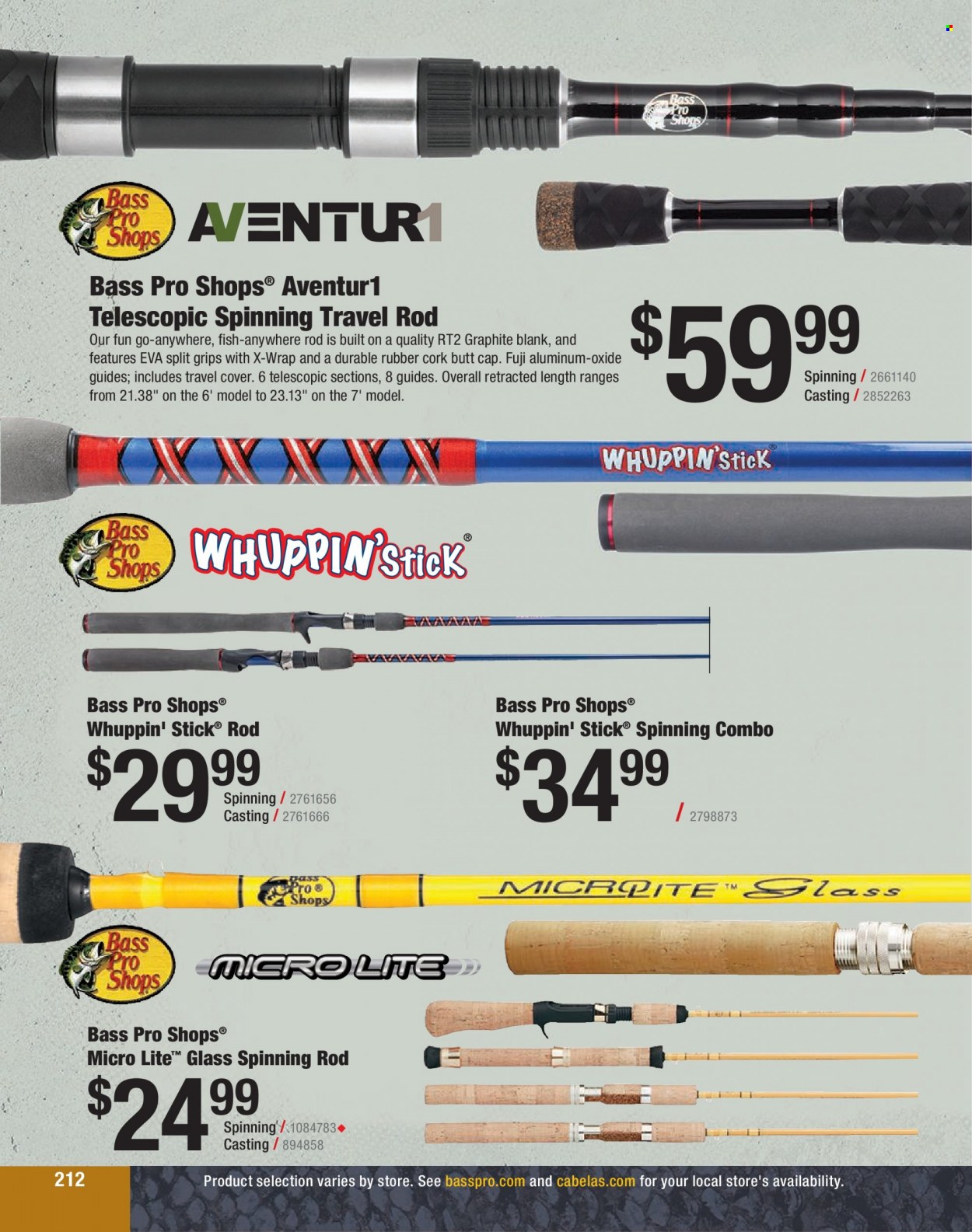 Bass Pro Shops + Cabela's Fishing Master Catalog 2023 - Page 133