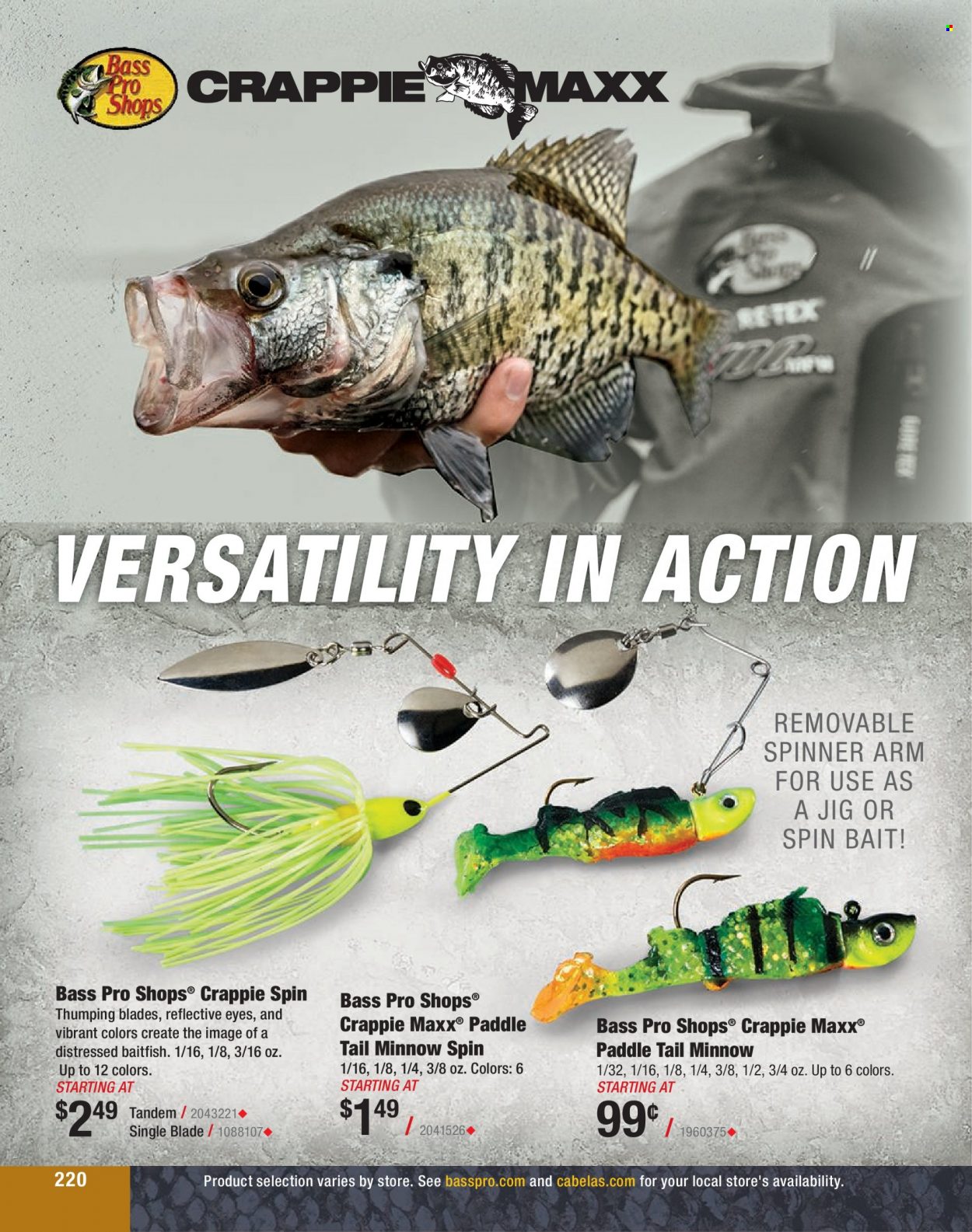 Bass Pro Shops + Cabela's Fishing Master Catalog 2023 - Page 142
