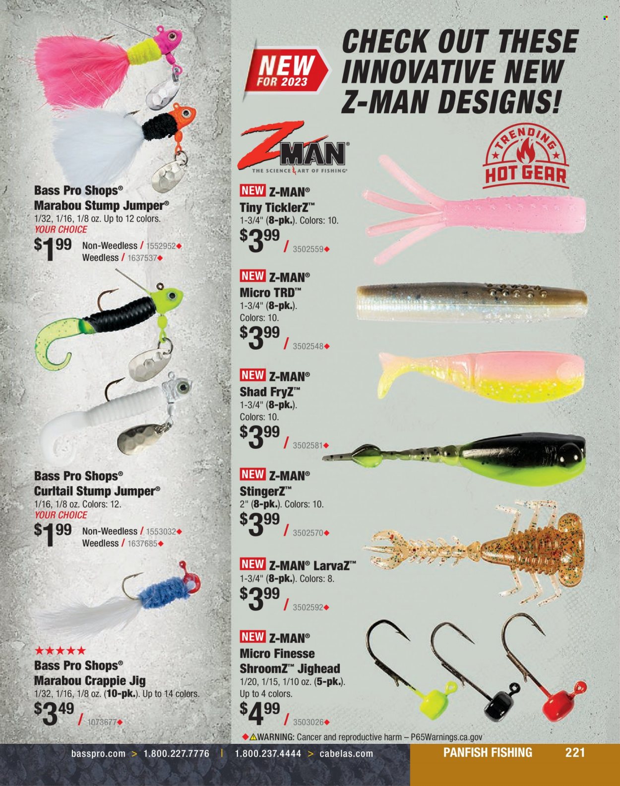 Bass Pro Shops + Cabela's Fishing Master Catalog 2023 - Page 143