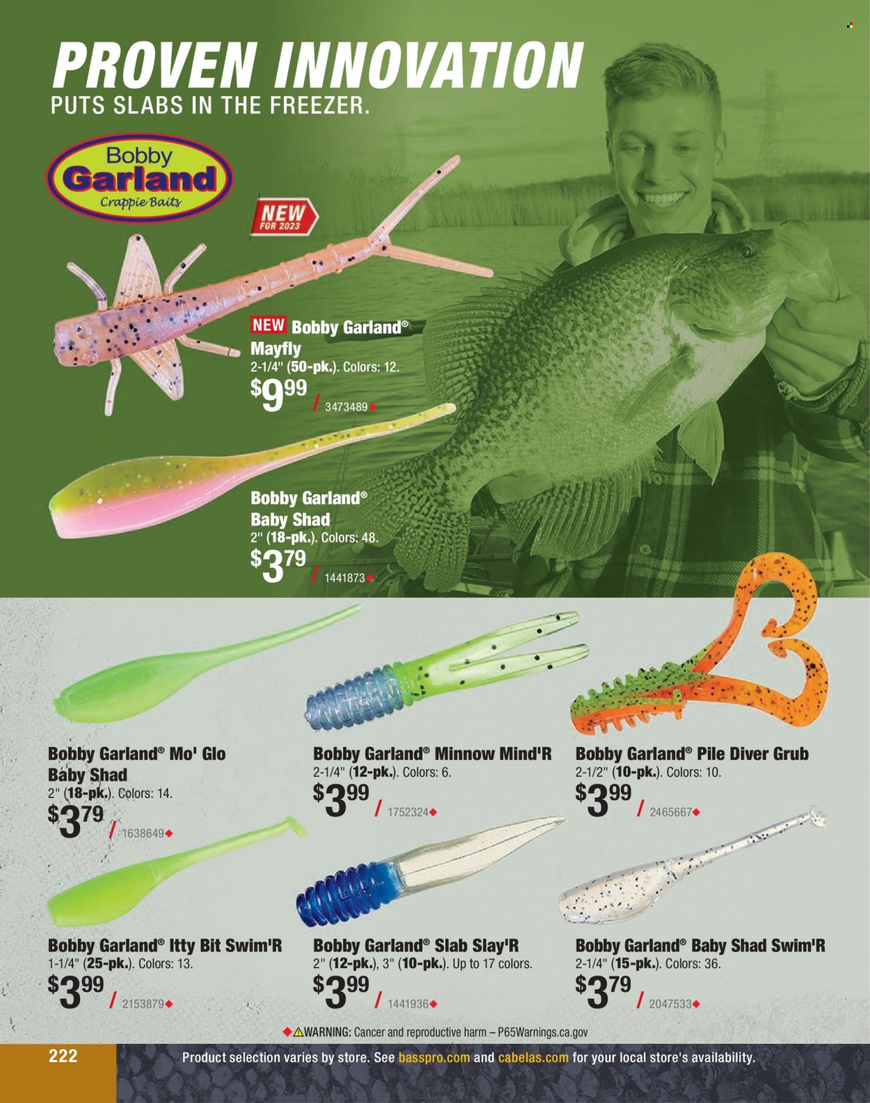 Bass Pro Shops + Cabela's Fishing Master Catalog 2023 - Page 144