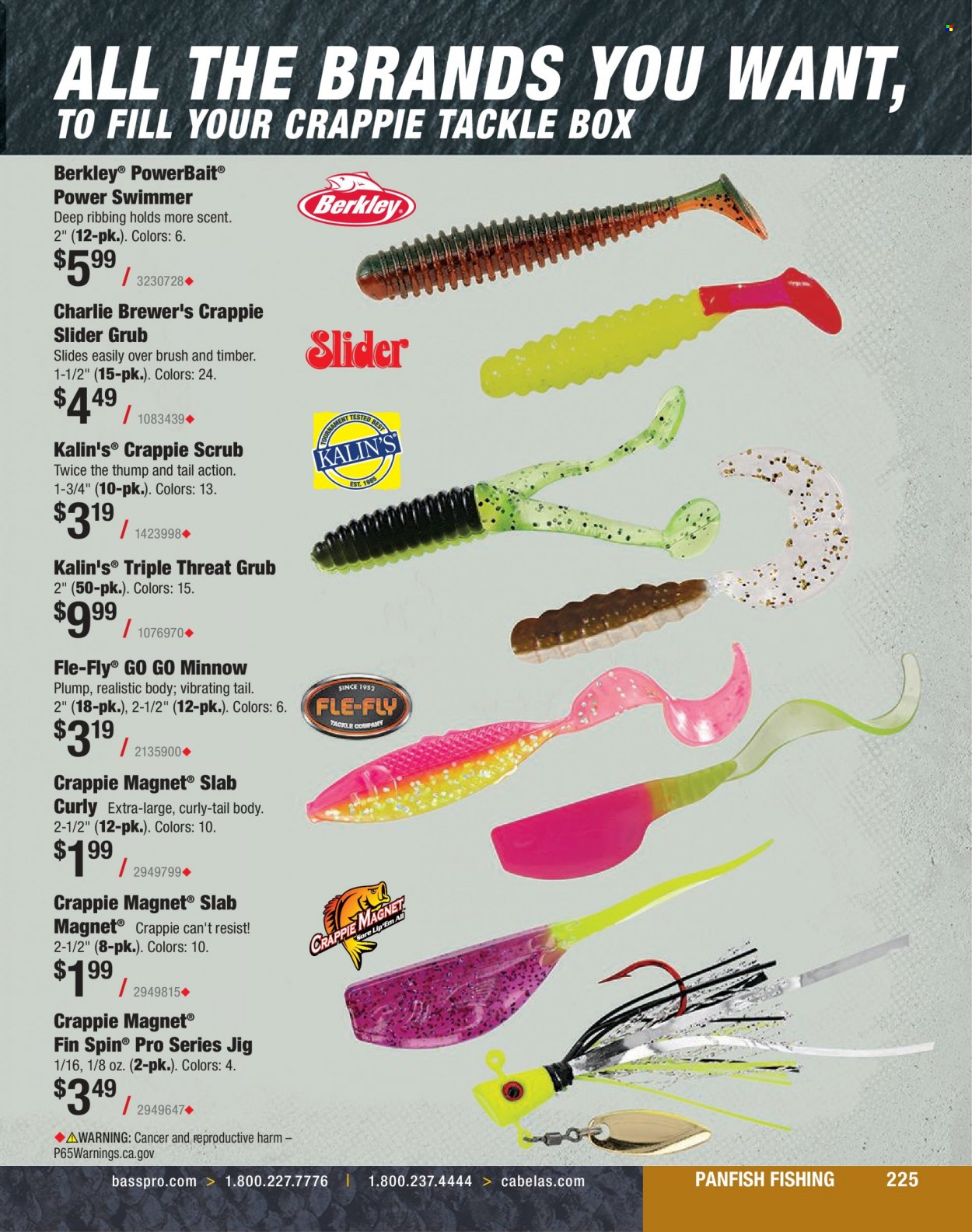 Bass Pro Shops + Cabela's Fishing Master Catalog 2023 - Page 147