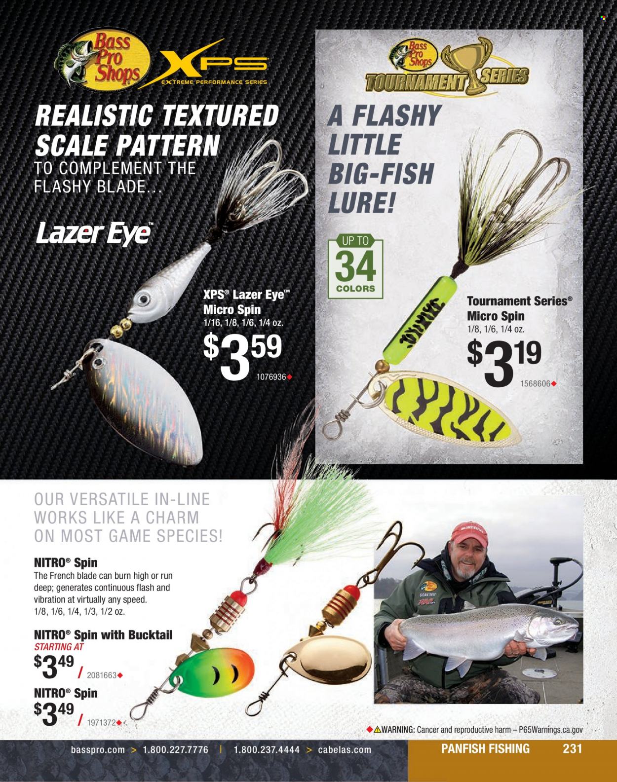 Bass Pro Shops + Cabela's Fishing Master Catalog 2023 - Page 154