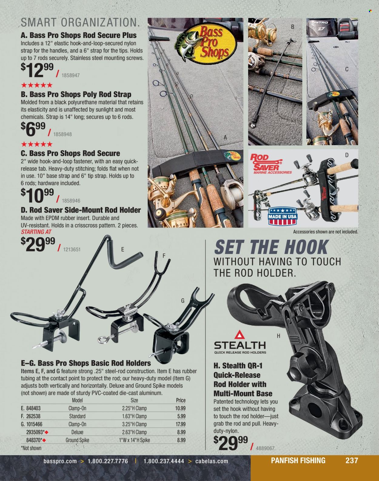 Bass Pro Shops + Cabela's Fishing Master Catalog 2023 - Page 160